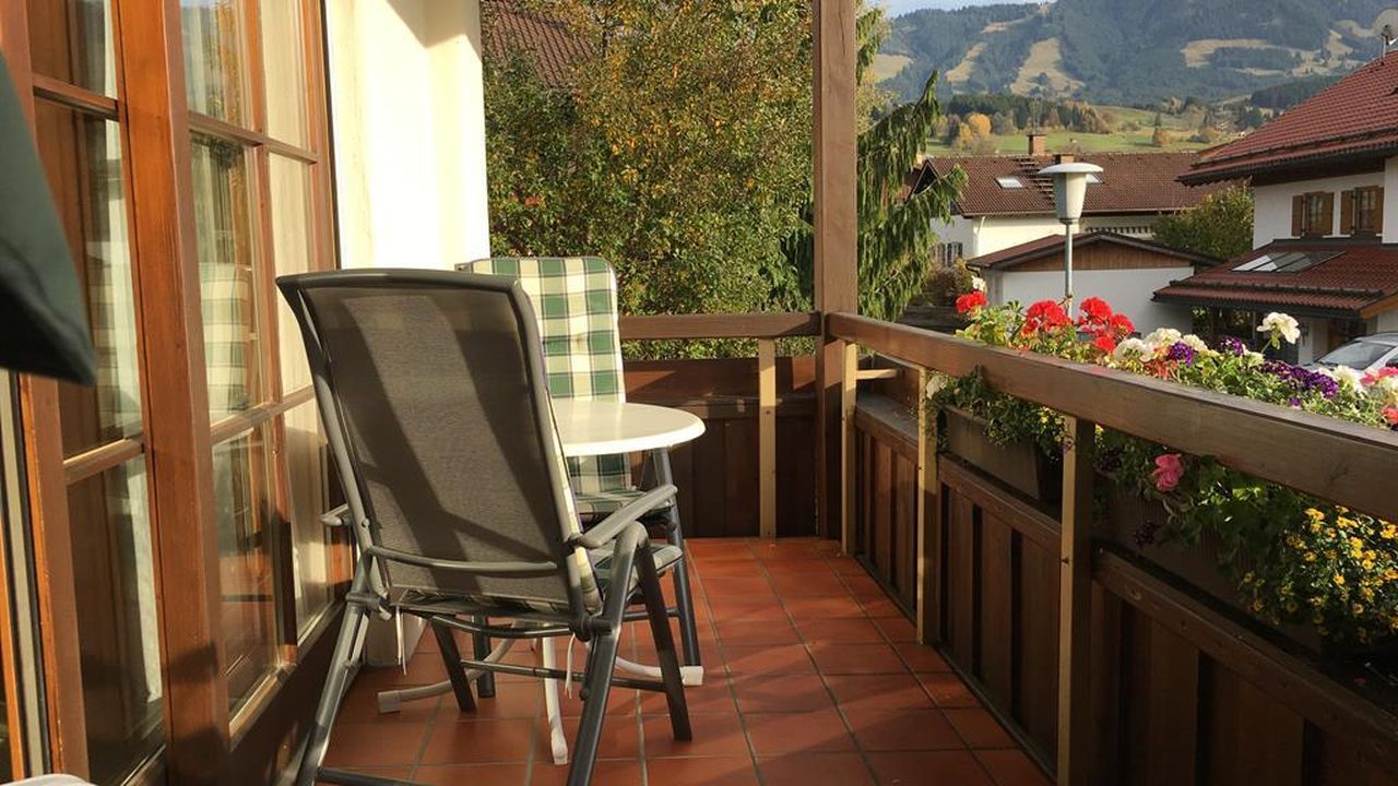 FeWo 6, Balkon Ostsicht FeWo 6, Balkon Ostsicht